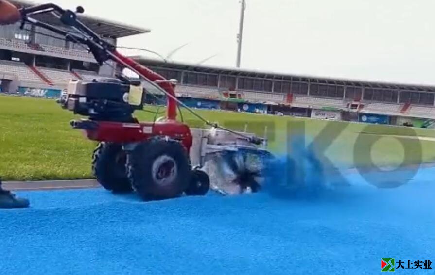 聚氨酯+EPDM機(jī)械攤鋪