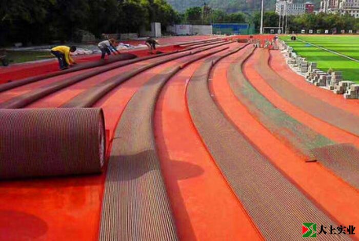 預(yù)制橡膠跑道施工