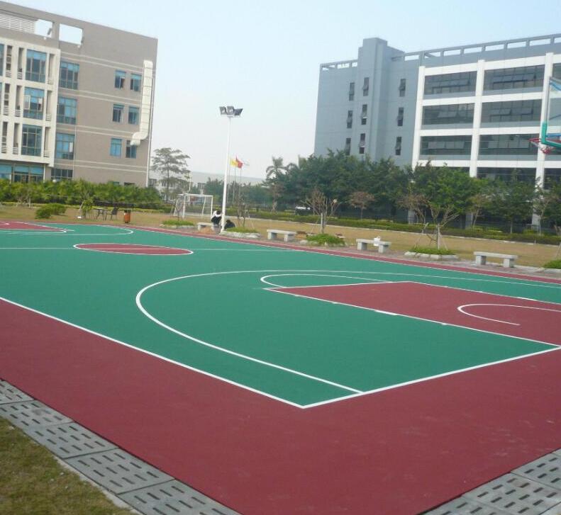 丙烯酸籃球場地面