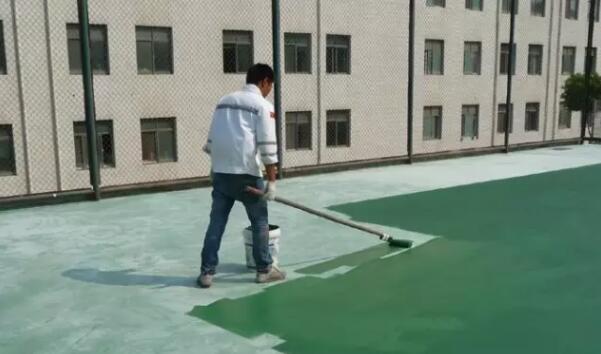 硅PU籃球場(chǎng)地面施工方法