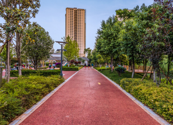 透水彩色瀝青混凝土路面性能及原理