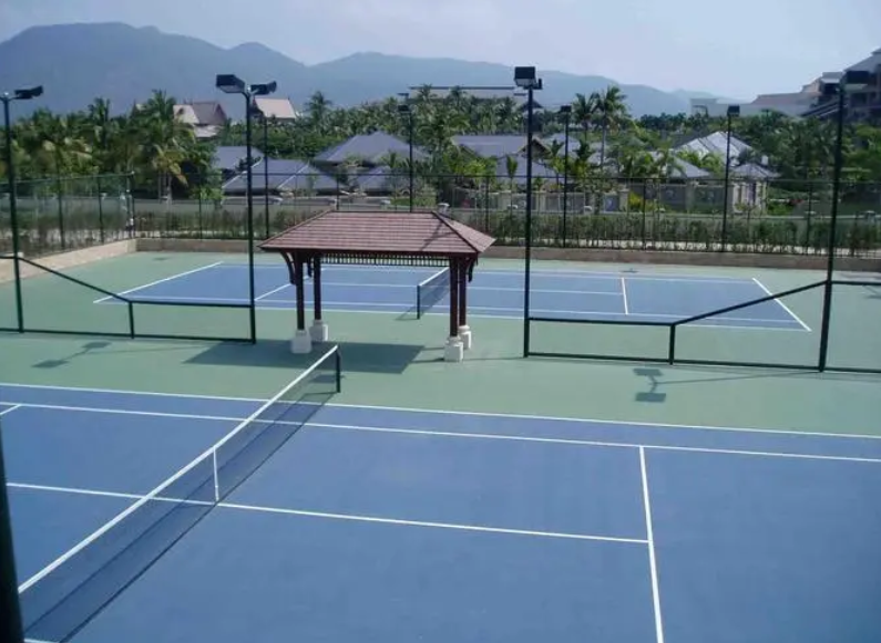 大上實業(yè)塑膠網(wǎng)球場
